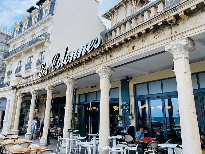 Prima Les Colonnes Biarritz Terrasse 2
