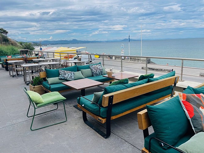 Les Bains Biarritz terrasse 1