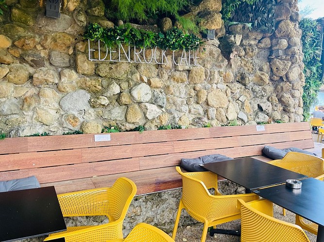Eden Rock Biarrite terrasse