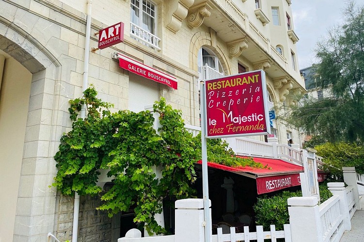 Majestic Chez Fernanda Biarritz devanture 1