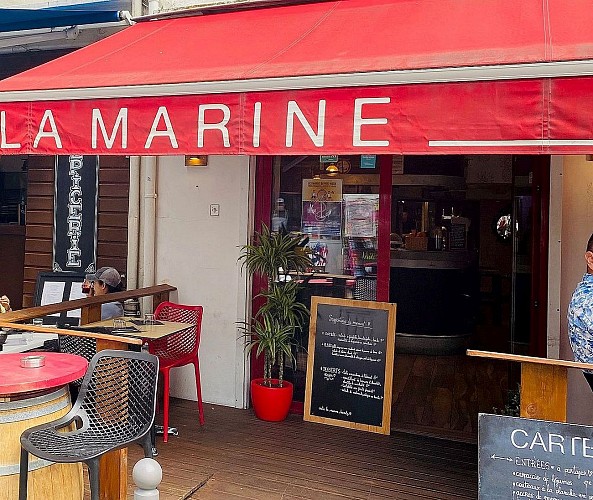 La Marine Biarritz terrasse 1