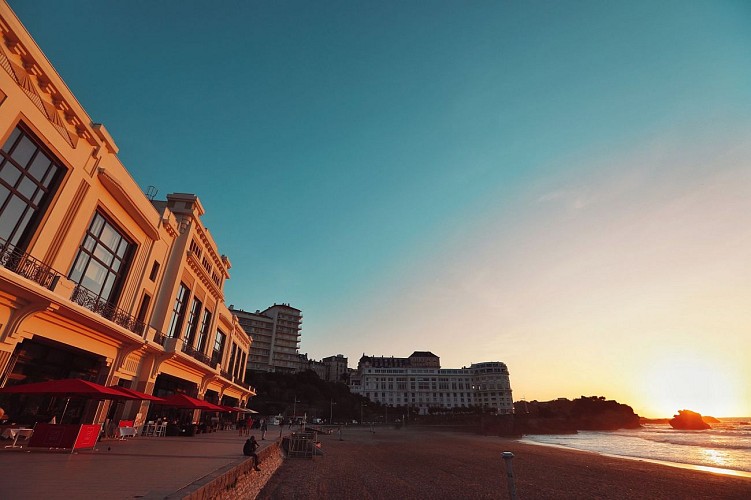 Café des sports Terrasse coté océan