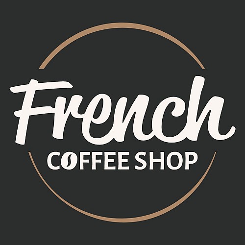 Logo Fond gris FRENCH COFFEE