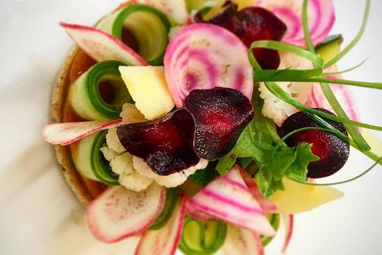 Restaurant Café le Grand Prix - Pau - salade