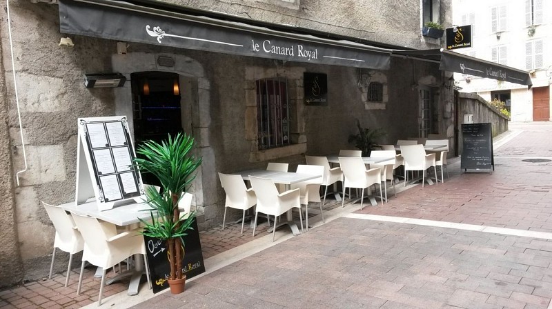 Restaurant Le Canard Royal - Pau - terrasse