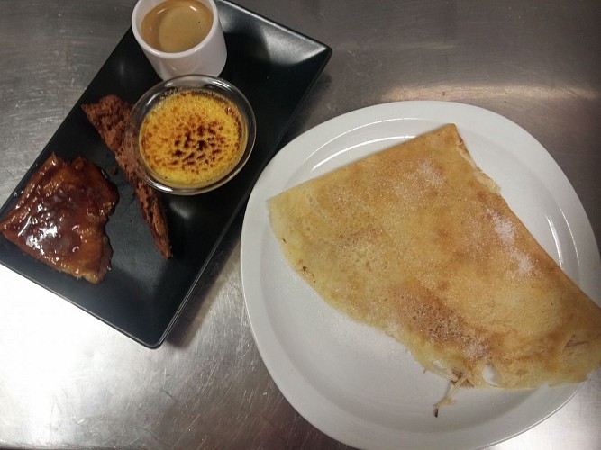 Crêperie du Château Chez Maman - Pau - café gourmand
