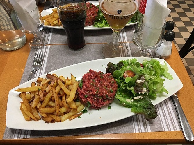 Restaurant Le Saint Estephe - Pau - steack tartare
