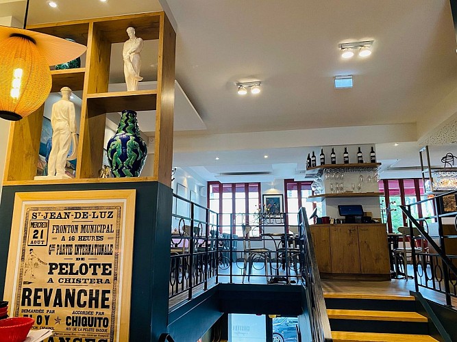 Chistera et coquillages Biarritz salle 2