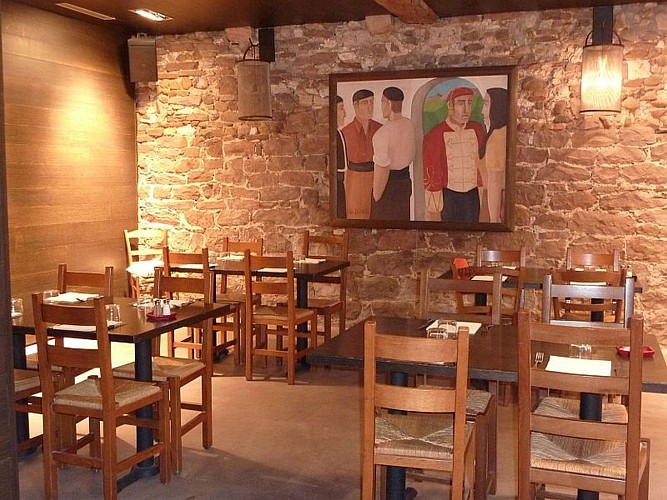 Cidrerie Hurrup eta Klik - salle de restaurant 1 - St Jean Pied de Port