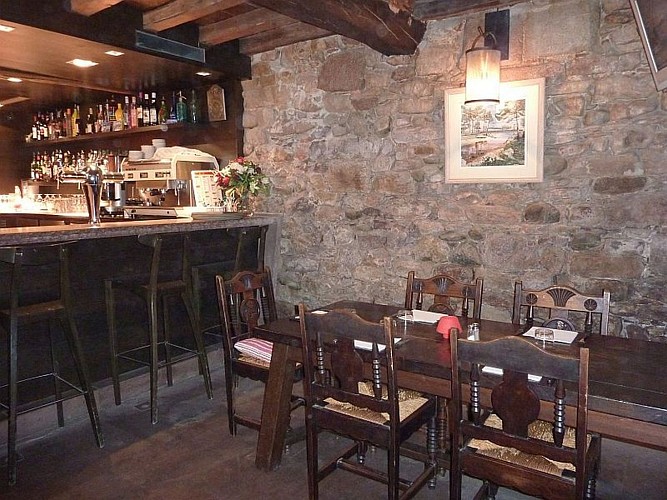 Cidrerie Hurrup eta Klik - salle des repas - St Jean Pied de Port