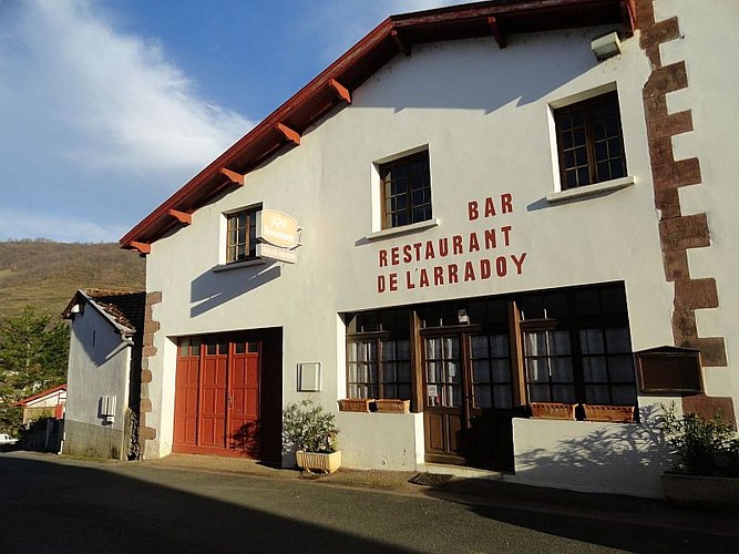 Restaurant de l'Arradoy - facade - Ispoure