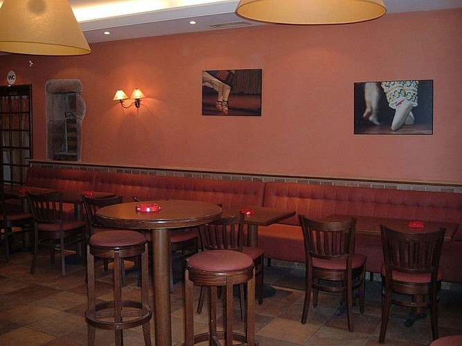 Restaurant du Trinquet - partie bar - St Jean Pied de Port