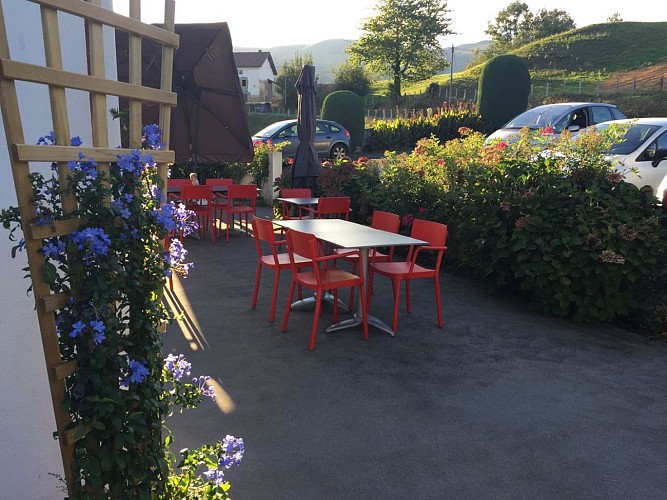 Restaurant St Sylvestre - Terrasse - Les Aldudes