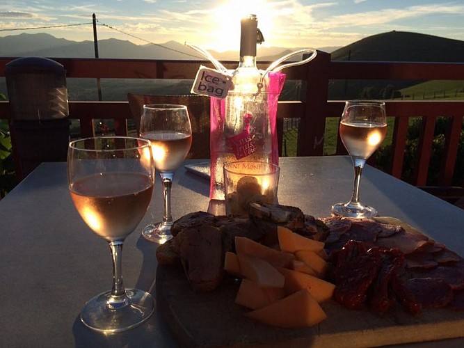 Restaurant Gamia - terrasse - Bussunaritz