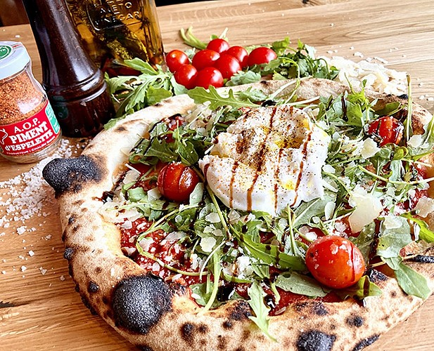 restaurant La Factory - Lescar -  pizza burrata