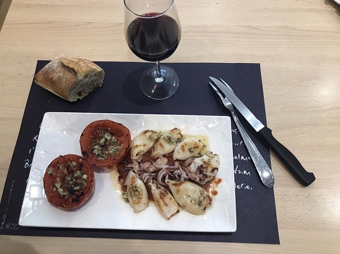 Restaurant Le Bar à Bord - Mazères-Lezons - calamars