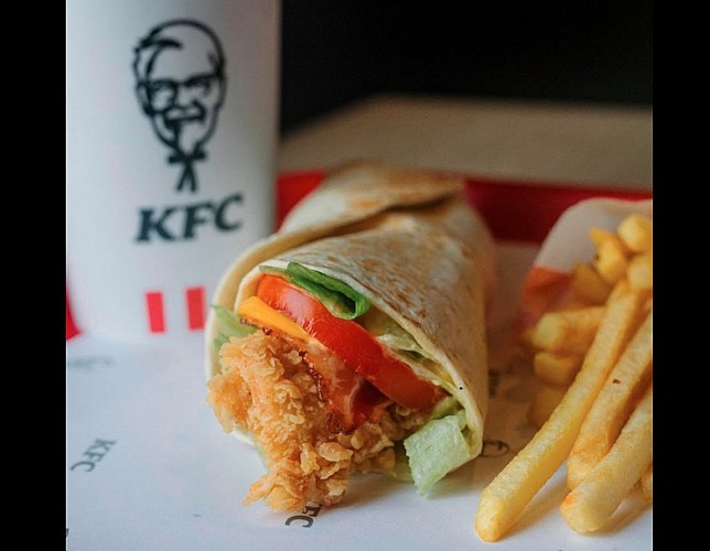Restaurant KFC - Lescar - wrap