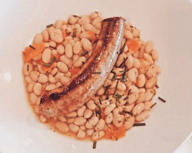 Restaurant Mets Gusto - Lescar - saucisses lentilles