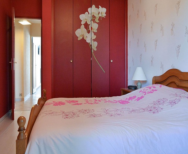 Chambre rouge Boyer biarritz