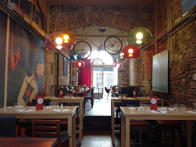 Restaurant Le Café du Passage - Pau - intérieur