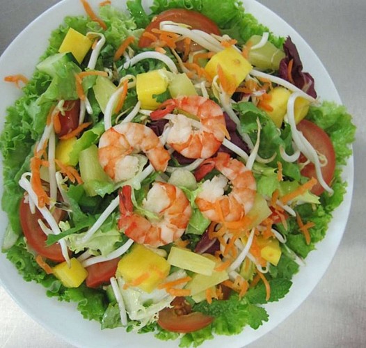 Restaurant 7 et 7 - Pau - salade