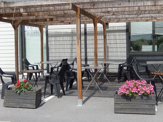 Restaurant Crac bio - Lescar - terrasse