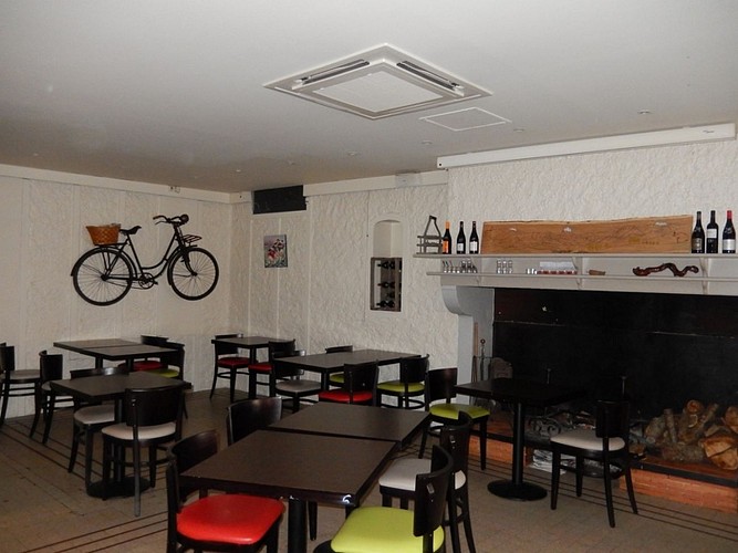 Restaurant Le Rallye - Pau - la cheminée