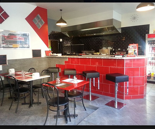 stef frites - comptoir