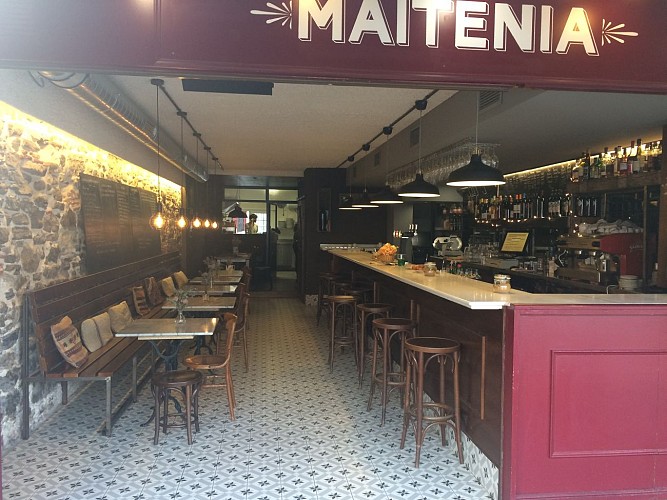 Maitenia bistrot Ciboure bar restaurant