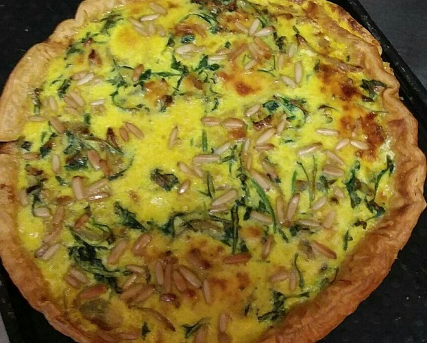 le tison - tarte salée