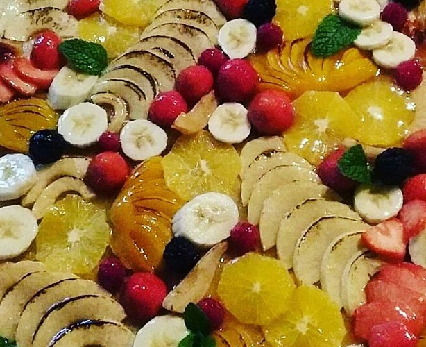 Restaurant Café Le Tison - Sendets - salade de fruits