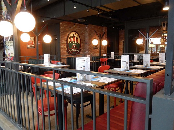 Restaurant Les Trois Brasseurs - Lescar - balcon