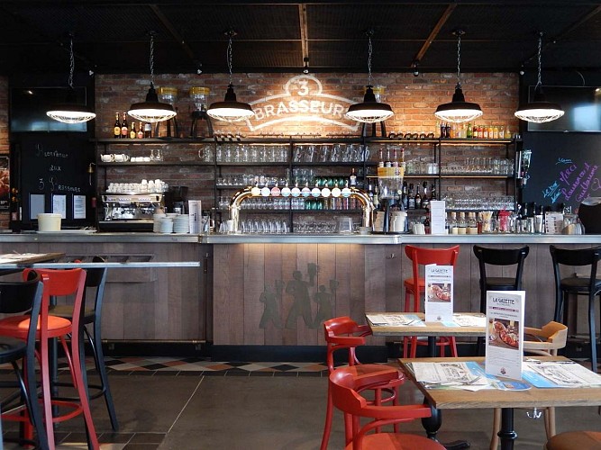 Restaurant Les Trois Brasseurs - Lescar - bar