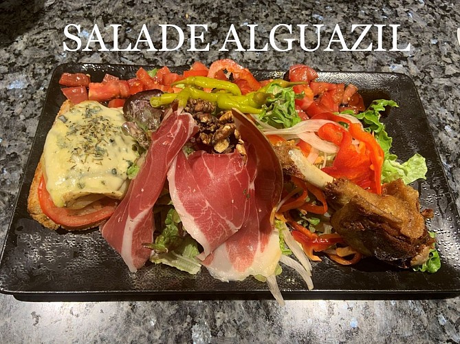 Restaurant El Alguazil - Pau - salade