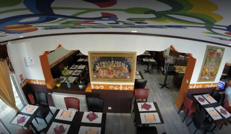 Restaurant Bollywood café - Pau - vue en hauteur