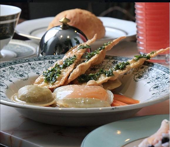 Restaurant Le Boulevard des Glaces - Pau - ravioles