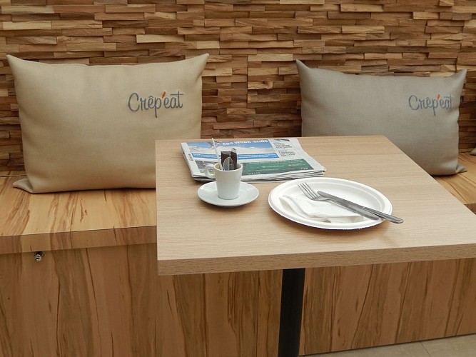 crêp eat - banquette