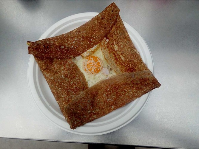 Restaurant Crêp eat - Lescar - crêpe salée