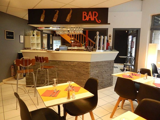 Restaurant Brasserie Matana - lescar - comptoir