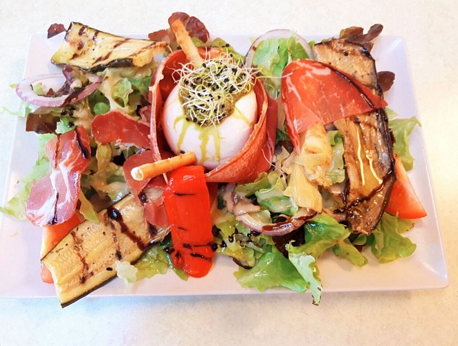 Restaurant Brasserie Matana - Lescar - assiette italienne