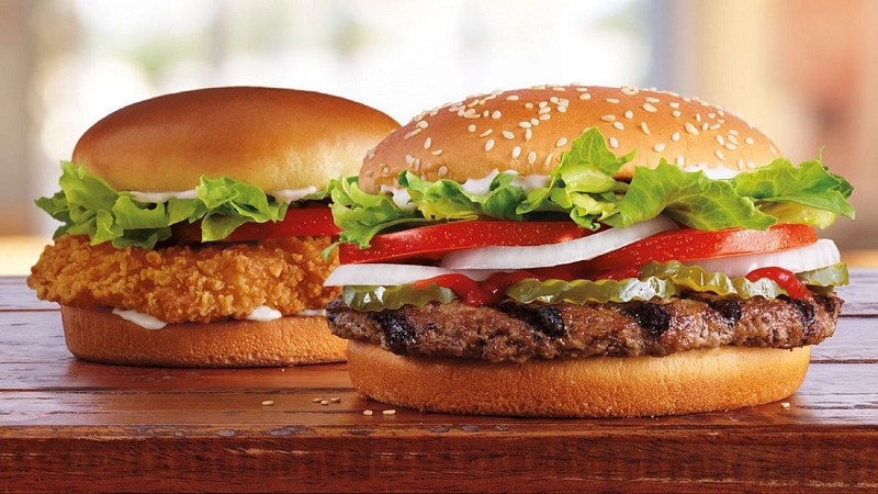 Restaurant Burger King - Lescar - burger 2