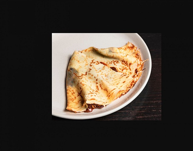 Restaurant Au Bureau - Pau - crêpe chocolat