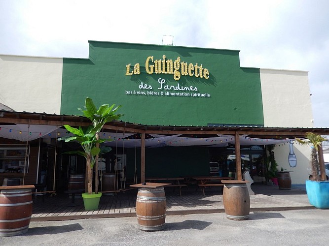 Restaurant La Guinguette aux Sardines - Lons -enseigne