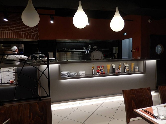 Pizza Del Arte - Lescar - comptoir