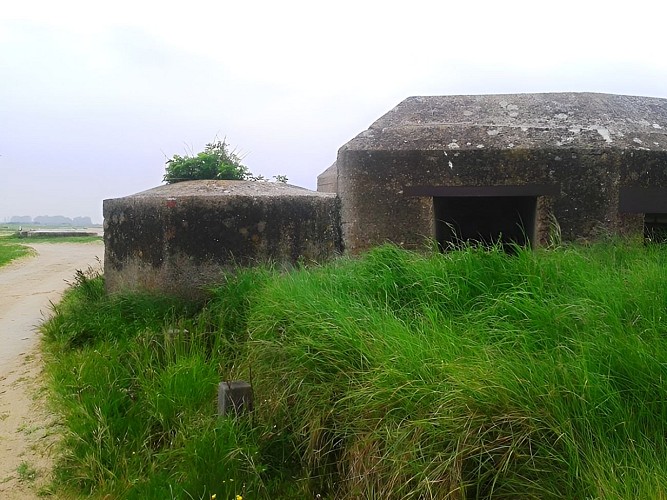 Le Bunker WN 90 de Géfosse