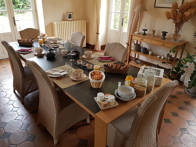 Petit déjeuner continental