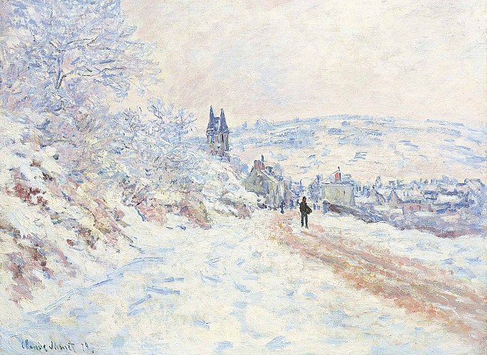 La route de Vétheuil - Claude Monet - 1878