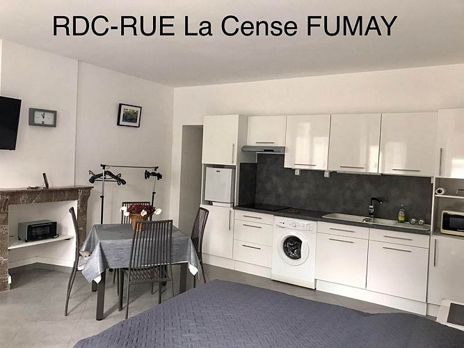 Gîte "La Cense" RDC-Rue