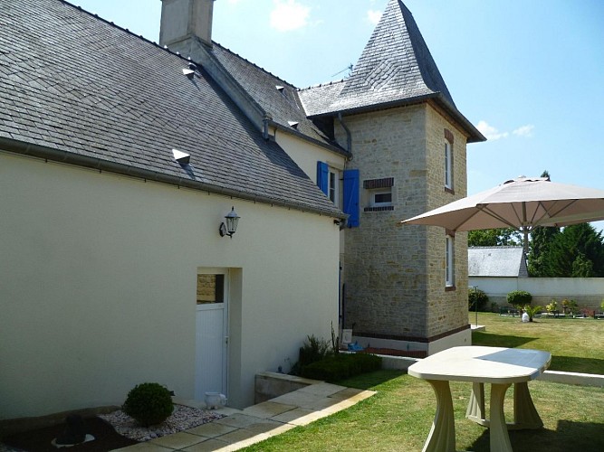 entrée de la maison