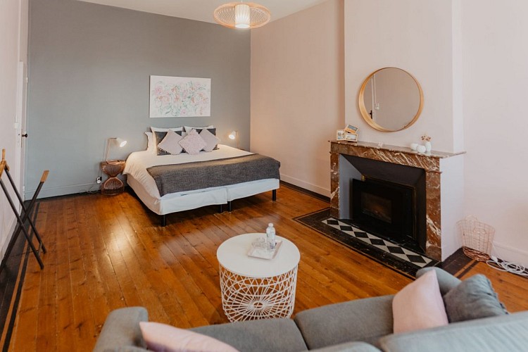 Chambre douceur Médoquine - Le Coeur des Vignes Pauillac